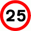 DOT No 670 Maximum Speed 25mph