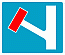 DOT No 817 No through road leading off a junction ahead