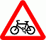 DOT No 950  Cycle route ahead