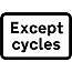 DOT NO 954.4 Except cycles