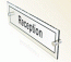 Acrylic prestige reception sign