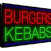 LED Burgers - Kebabs Sign