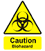 Caution Biohazard