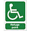 Disabled refuge point
