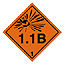 Explosive Hazchem 1.1B