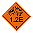 Explosive Hazchem 1.2E