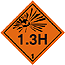 Explosive Hazchem 1.3H