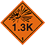Explosive Hazchem 1.3K