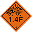 Explosive Hazchem 1.4F