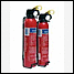 Firemaster 0.6Kg BC Car Fire Exting Red