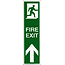 Fire Exit Door Plate