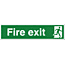 Fire Exit Running Man Right sign