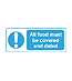 Food must be covered