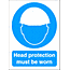 Head Protection sign