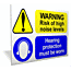 High noise sign