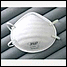 JSP Face Mask FFP1 No Valve Pk20 White