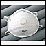 JSP Face Mask FFP2 Valved Pk10 White