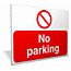 No Parking sign