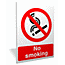 No Smoking outdoor sign
