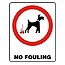 No fouling sign