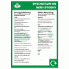 Office Recycling Efficiency Poster