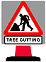 750x750mm Tree Cutting Sign
