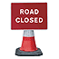 1050x750mm Road Closed