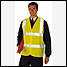 High Visibility 2 Band Class 2 Waistcoat