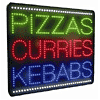 LED Pizza - Curry - Kebabs Sign