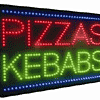 LED Pizza - Kebabs Sign