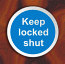 Prestige fire door sign 2