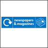 Recycle Newspapers and Magazines Hanger