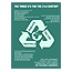 Recycle Reuse Reduce information poster
