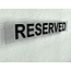 Reserved Sign