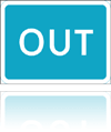 Temporary Road Signs :: Entry - Exit Control :: 834 Out