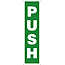 Safe procedure push sign