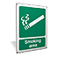 Smoking area outdoor sign