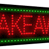 LED Takeaway Sign
