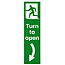Turn To Open Right