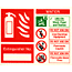 Water Extinguisher sign