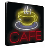LED Caf� Sign