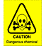caution dangerous chemical