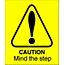 caution mind the step