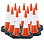 100 Pack 1m Dominator Cones