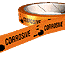 Corrosive hazard tape