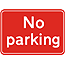 dibond no parking