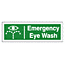 eye wash sign