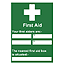 first aider location poster