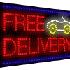 LED Free Delivery Sign
