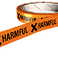 Harmful hazard tape